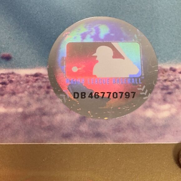 Boston Red Sox Manny Ramirez Autographed Photo Plaque MLB Baseball COA 2001 Holo - Picture 6 of 12